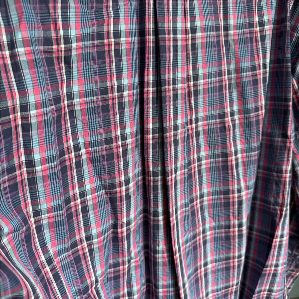 Peter Millar Multicolor Plaid Button Down Shirt - Picture 4 of 6